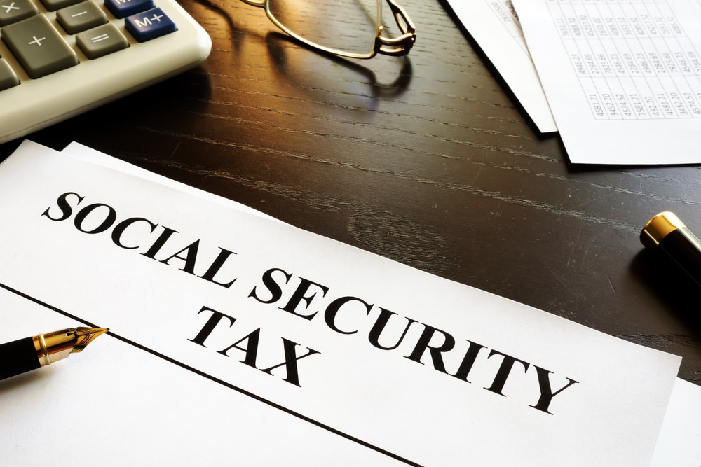 document titled "SOCIAL SECURITY TAX"